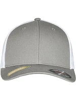 Flexfit 6511RM 6 panelová Trucker kšiltovka "Recycled" 55.11RM grey/white