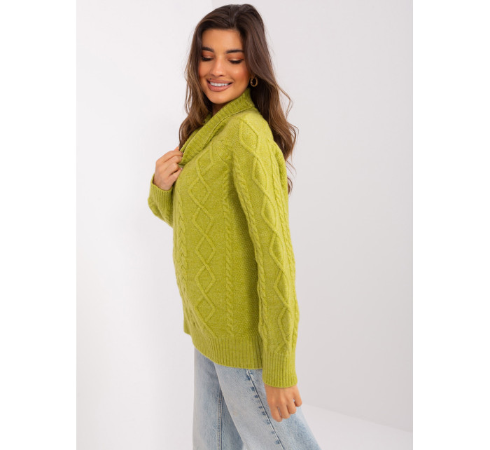 Sweter AT SW 2355 2.30X jasny zielony