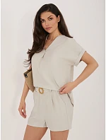 Halenka D60103M11235B2 světle béžová Halenka D60103M11235B2 světle béžová