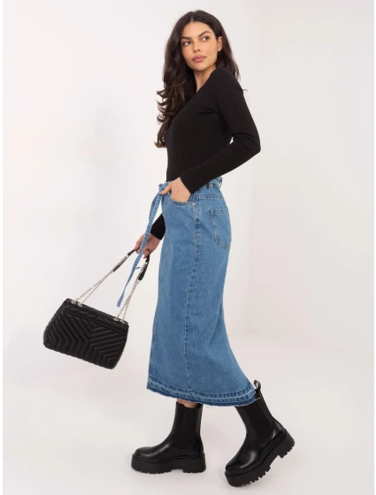 Spódnica model 21818939 niebieski - FPrice