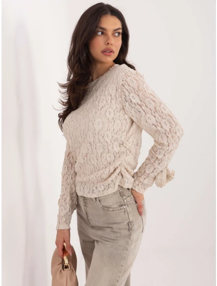 Bluzka IT BZ model 21808024 jasny beżowy - FPrice