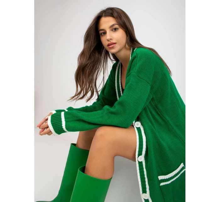 Dámský svetr LC SW model 17655271 zelený - FPrice