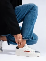 Trendy  tenisky dámské bílé bez podpatku