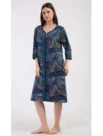 Dámské domácí šaty s tříčtvrtečním rukávem Barbara Dámské domácí šaty s tříčtvrtečním rukávem Barbara
