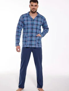 pyžamo model 21143213 S2XL pánské pyžamo na zip - Cornette
