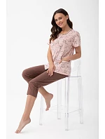 Pyžamo Luna 1304 kr/r 2XL-3XL L26 rozepínací Pyžamo Luna 1304 kr/r 2XL-3XL L26 rozepínací