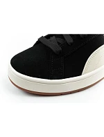 Pánská sportovní obuv Court model 22055992 kožené tenisky black - Puma Pánská sportovní obuv Court model 22055992 kožené tenisky black - Puma