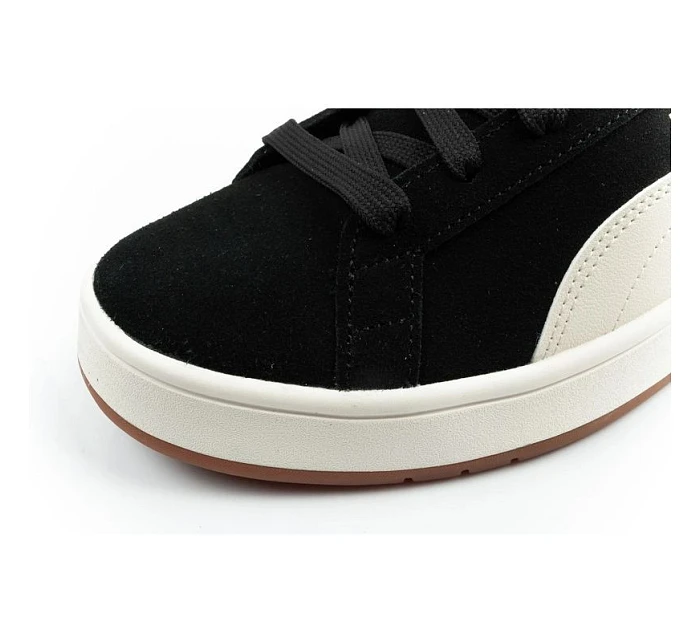 Pánská sportovní obuv Court model 22055992 kožené tenisky black - Puma Pánská sportovní obuv Court model 22055992 kožené tenisky black - Puma