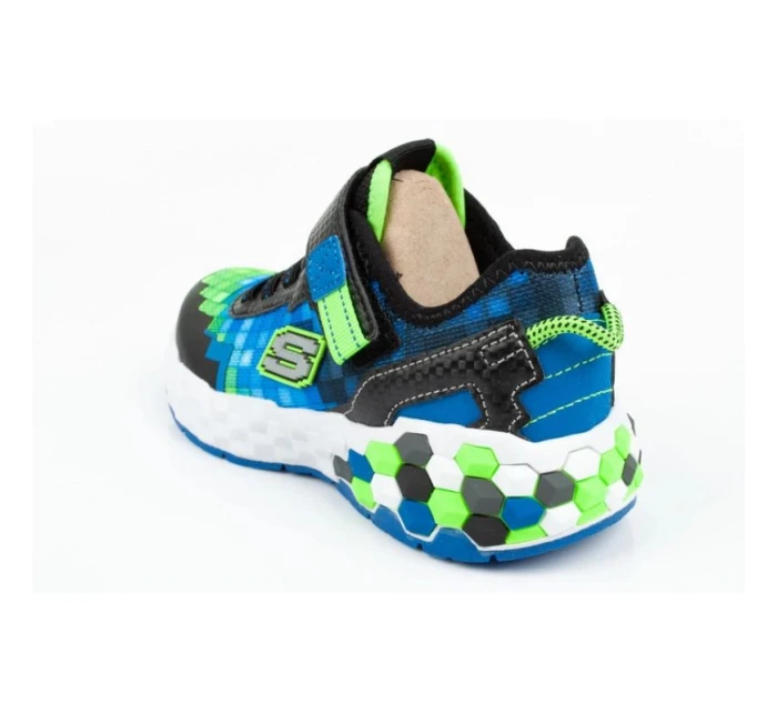 Boty Skechers Minecraft LED Jr 402204L/BBLM Boty Skechers Minecraft LED Jr 402204L/BBLM