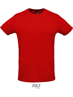 SOL'S Sprint Unisex piqué sportovní tričko 25.2995 red