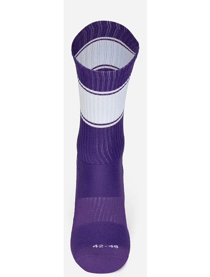 Mr. Socks L 05009 Sportovní ponožky "Ballersocks Classic" 88.5009 purple/white Mr. Socks L 05009 Sportovní ponožky "Ballersocks Classic" 88.5009 purple/white