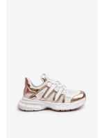 Dámské tenisky na masivní podrážce bílé model 21659040 - Boto