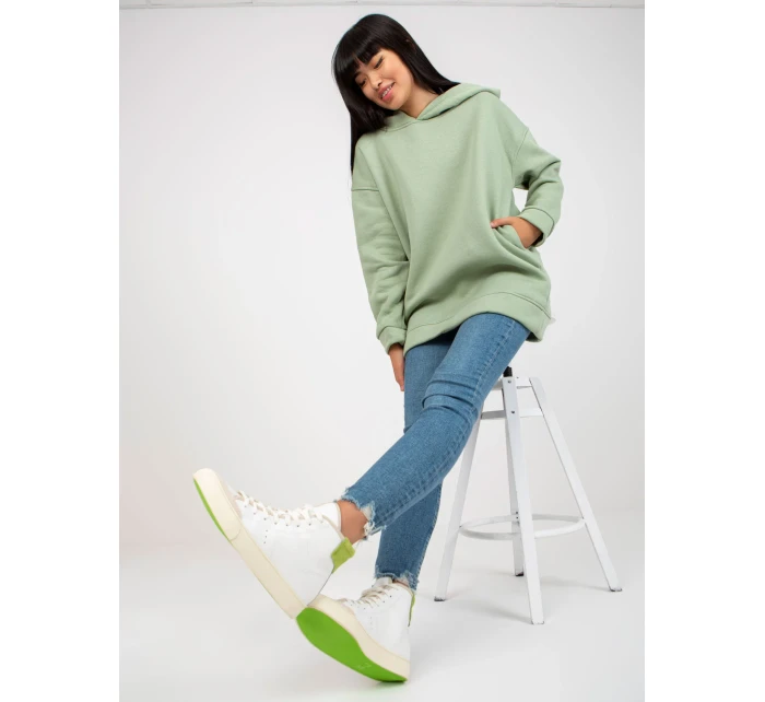 Mikina RV BL 8042.00P pistácie