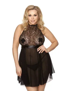 Sexy košilka Riley chemise + tanga ZDARMA! - Anais