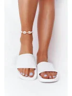 Dámské pantofle Big Star - bílé Dámské pantofle Big Star - bílé