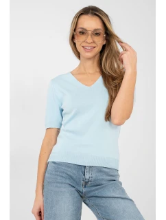 Svetr s krátkým rukávem  model 223996 Factory Price