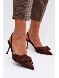 Sandály na podpatku  model 224468 Step in style