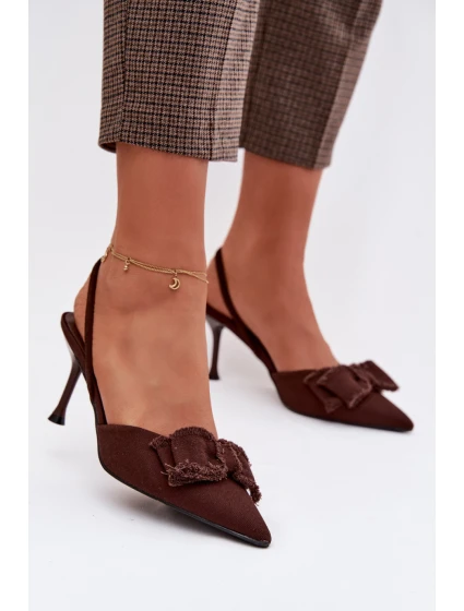 Sandály na podpatku  model 224468 Step in style