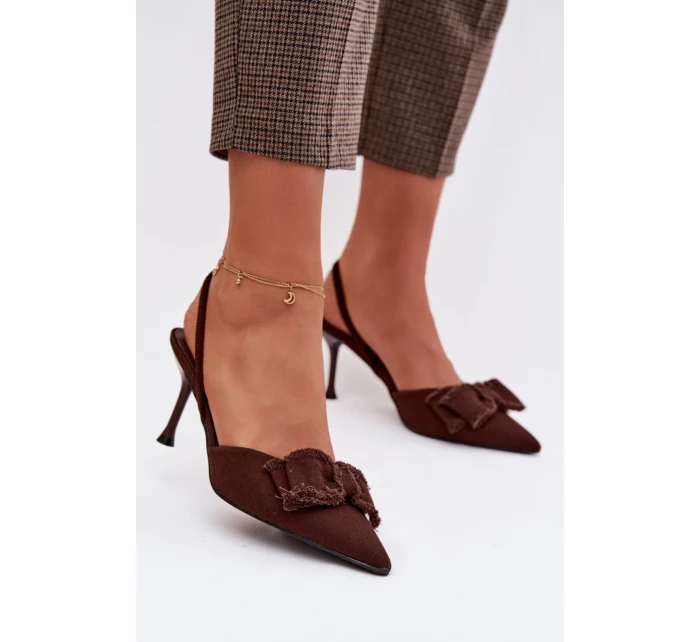 Sandály na podpatku  model 224468 Step in style