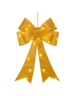 DEKORATIVNÍ LUK 60CM ZLATÝ 25 VEDL