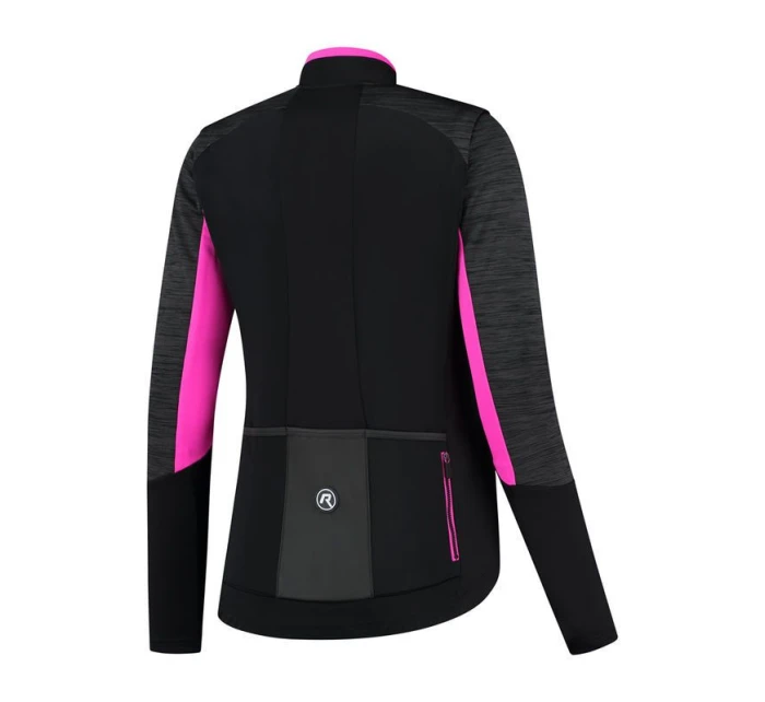 Rogelli dámská zimní bunda GLORY černo-růžová S