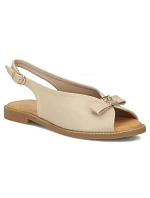 Dámské béžové sandály Filippo DS7923