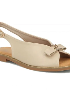 Dámské béžové sandály Filippo DS7923