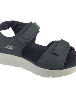 Sandály Skechers Go Walk Flex – Antigua Beach 229205-NVOR, tmavě modré, velikost 46