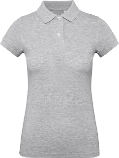 B&C Inspire Polo /women_° Dámské piqué polo z bio bavlny model 22483514 heather grey