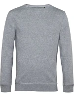 B&C Inspire Crew Neck_° Pánská mikina 01.U31B heather grey