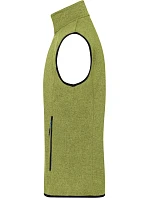 JN Pánská pletená fleecová vesta se stojáčkem 02.0 kiwi model 22489671 - Daiber JN Pánská pletená fleecová vesta se stojáčkem 02.0 kiwi model 22489671 - Daiber