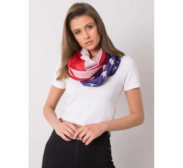 Šátek AT CH S 1843 bílý a červený