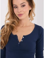 Bluzka WT BZ A1175.98 granatowy Bluzka WT BZ A1175.98 granatowy