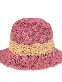 Dámský klobouk Hat model 17238110 Light Pink - Art of polo