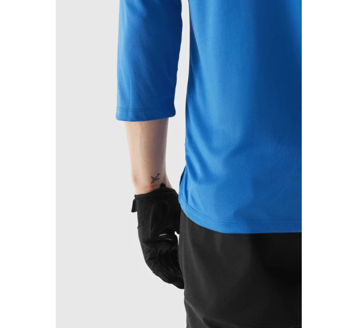 Pánské cyklistické triko 4F - modré Pánské cyklistické triko 4F - modré