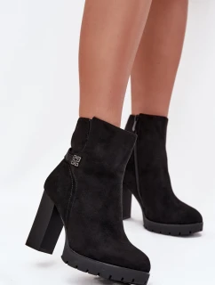 Boty na podpatku  model 218076 Step in style