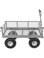 ZAHRADNÍ VOZÍK S PŘÍVĚSEM NA KOLEČKÁCH 270 KG