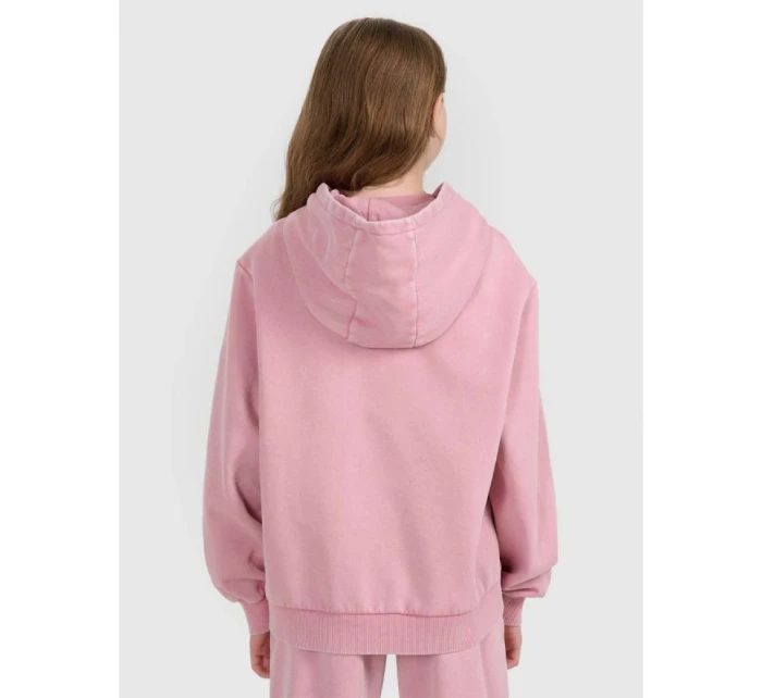 Dívčí mikina s kapucí model 21868360 - 4F