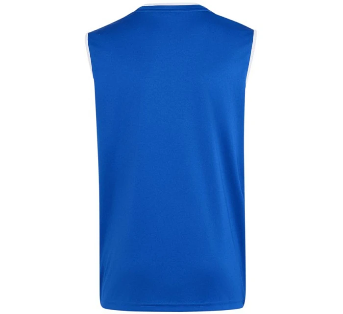 Adidas Entrada 26 dětské tričko bez rukávů modré KB3938