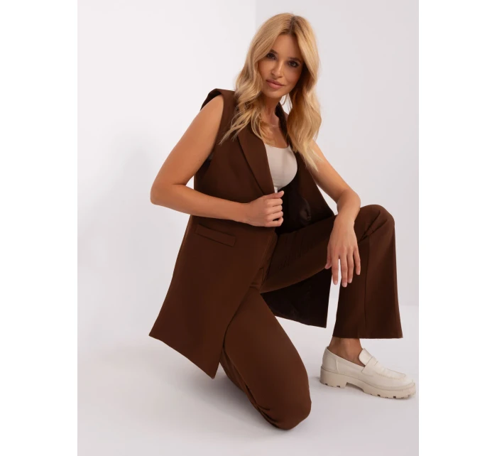 Sada DHJ KMPL 5069.16X tmavě hnědá