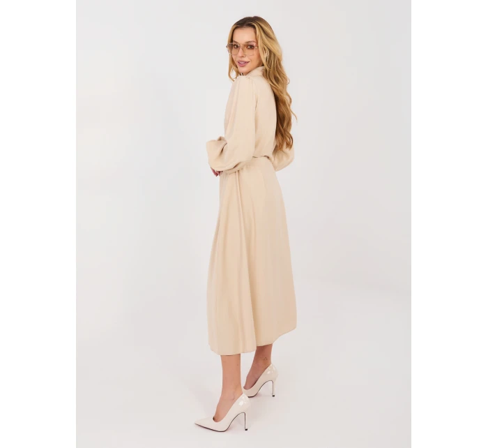 Sukienka LK SK 510018.91 beżowy Sukienka LK SK 510018.91 beżowy