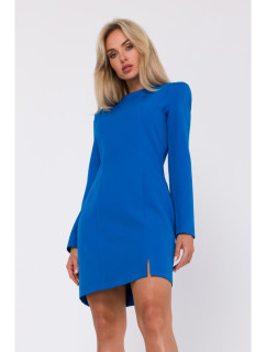 Šaty s prošíváním modré model 18863482 - Moe