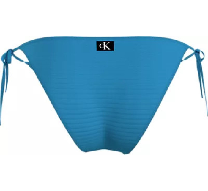 Dámské plavky Spodní díl STRING SIDE TIE BIKINI KW0KW02470CGY - Calvin Klein