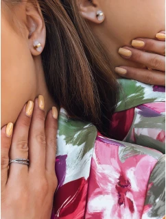 VERIEGATA růžové náušnice FashionStreet JY0010