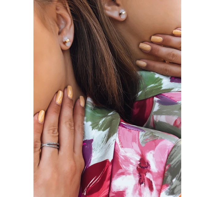 VERIEGATA růžové náušnice FashionStreet JY0010