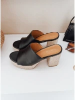 Dámské žabky HOTTRENDY black FashionStreet ZY0989