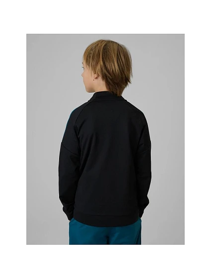 Chlapecká sportovní mikina s kapucí model 22151631 - 4F