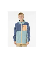 Mikina RIP CURL Raw Energy Block Fleece – chlapecká, modrá Mikina RIP CURL Raw Energy Block Fleece – chlapecká, modrá