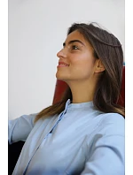 NEOBLU Bart Women Popelínová halenka s dlouhým rukávem 24.3787 beige NEOBLU Bart Women Popelínová halenka s dlouhým rukávem 24.3787 beige
