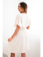 Šaty s překládaným výstřihem fango